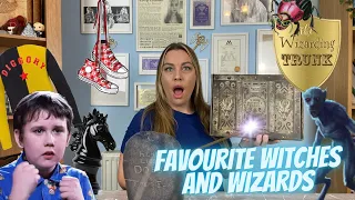 The Wizarding Trunk unboxing | Favourite witches and wizards | HARRY POTTER