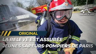 NOS JEUNES SAPEURS-POMPIERS DE PARIS.