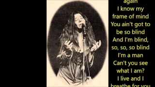 To Love Somebody   Janis Joplin