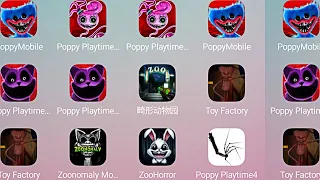 Poppy Playtime 3 Mobile,Poppy Playtime 4,Zoonomaly Mobile,Zoonomaly 2 Mobile,Plays Zoonomaly Mobile
