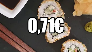 Sushi für 0,71€ Günstig Kochen | Mori kocht
