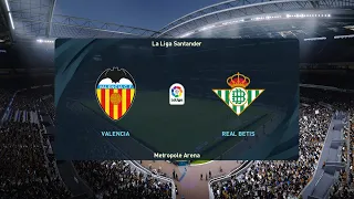 PES 2021 | Valencia vs Real Betis - Spain La Liga | 03/10/2020 | 1080p 60FPS