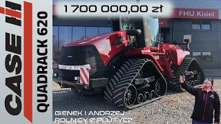 Co Andrzej robi w nowym traktorze CASE IH QUADRACK 620 Gienek Andrzej rolnicy z Podlasia