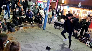 MONDAY. BLACK MIST. WITH ONEOF: HARANG. HILARIOUS INTERACTIVE. HONGDAE BUSKING.