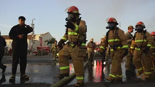 USS Bonhomme Richard (LHD 6) Firefighting Efforts, July 12th