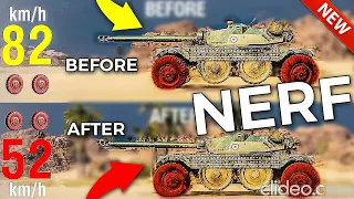 BIG NERFS + 30,000 Gold Giveaway! | World of Tanks EBR 105 and Wheeled Tanks Rebalance