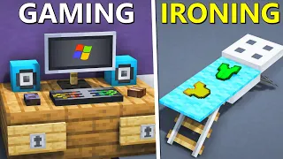 BEST Interior Build Hacks YOU Will Ever SEE in Minecraft!