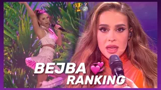 ranking all BEJBA’s that blanka has performed
