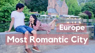 Belgium Bruges Day Trip |Bollywood Movie Shot| Recreating SSR Song Char Kadam | Hindi Travel Vlog