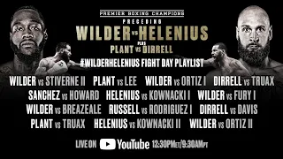 Wilder vs Helenius FIGHT DAY Playlist | #WilderHelenius