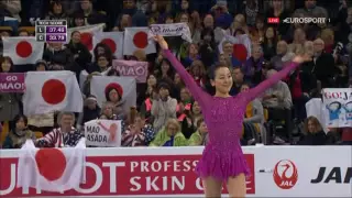 2016 Worlds   Ladies   SP   Mao Asada   Bei Mir Bistu Shein by Sholom Secunda