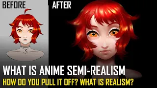 What is semi-realism anime? How do I pull it off?