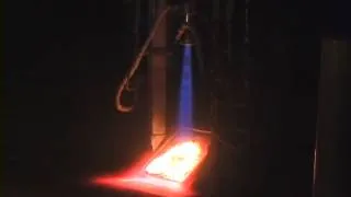 Aluminum bipropellant rocket engine test 2005/04/23