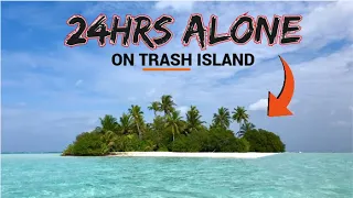 I Stayed On A DESERTED ISLAND For 24hrs and what I discovered was DISGUSTING...