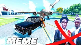 COFFIN MEME BUT I DIDN'T DIE | ASTRONOMIA SONG | BeamNG Drive MEMES