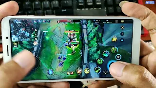 GAMING TEST OPPO F5 | HELIO P23 | MOBILE LEGENDS LOL WILD RIFT ARENA OF VALOR