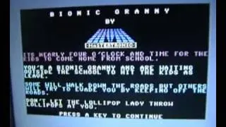 Mastertronic Chronicles - Bionic Granny (1984) Game Review