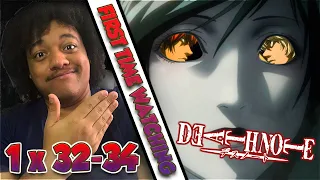 Death Note | 1x32-34 | LIGHT VS N! | Reaction & Review