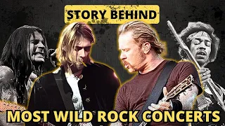 Stories Behind Iconic Rock Concerts in History