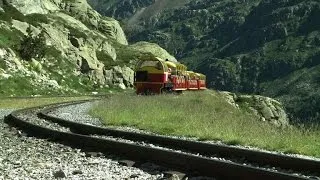 Pyrénées: le petit train d'Artouste a 80 ans. Durée: 01:22