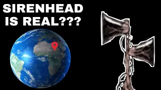 Siren Head Is Real🤯😰 - Google Earth & Google Maps Street View #MapSecrets
