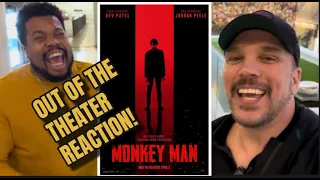 Monkey Man Out Of The Theater Reaction!