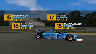 PS1 - Formula One 2001 - Suzuka (My season pt.17)[4K:60FPS]