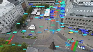 Perfect traffic data from video even in complex scenes with small objects and irregular movements!