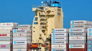 RELAXING 4K SHIPSPOTTING AT ROTTERDAM PORT MAY 2022