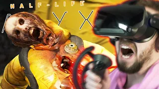 WHY IS THIS SO SCARY!? | Half Life Alyx (VR) - Part 2