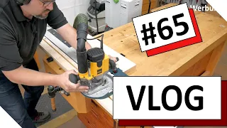 VLOG #65 - Weniger Dreck beim Arbeiten mit der Oberfräse