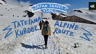 Japan Alps | Spring in Tateyama Kurobe Alpine Route | Snow Wall | Kurobe Dam | Volcanic Crater Lake