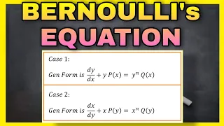 BERNOULLI'S EQUATION for DIFFERENTIAL EQUATIONS | Integrating Factor | TAGALOG-ENGLISH