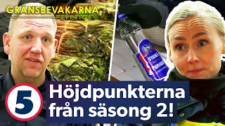 Best of Gränsbevakarna säsong 2 - Tullens märkligaste fynd! | Gränsbevakarna Sverige | Kanal 5