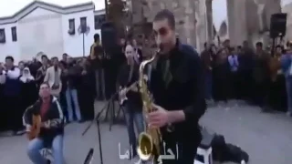 عامر سراقبي ساكسفون من مسلسل يوم ممطر اخر  Amer sarakbi saxophone