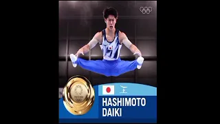 Hashimoto Daiki gold medal in Tokyo Olympic