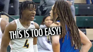 #1 Isaiah Collier GETS HEATED vs #2 UNDEFEATED Team in the Country John Marshall!