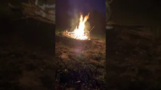 Solstice campfire