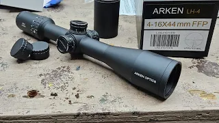 First Look! Arken LH4 4-16x44 FFP ($200!)