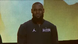Team LeBron Introduction / Feb 18 / 2018 NBA All-Star Game