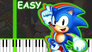 Sonic Mania Intro Song | Slow Easy Piano