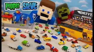 Mini Hot wheels & Driven Blind Box Cars Playsets Case HUGE MEGA UNBOXING!