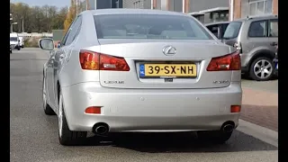 Lexus IS250 Sport Exhaust cutout valve Take off acceleration by maxiperformance.nl #sound #shorts