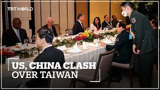 US, China defence chiefs clash over Taiwan at Shangri-La Dialogue