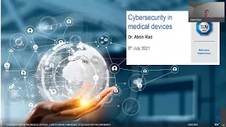 Webinar // Cybersecurity in the medical devices – How to show compliance to regulatory requirements