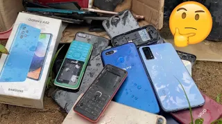 Found abandoned destroyed phones in the Trash | Restoration and cracked Oppo A5s #restore #pengty