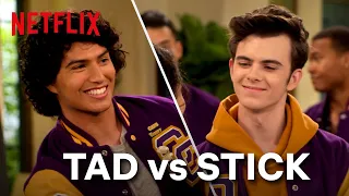 Boy Crush Battle: Tad or Stick? 😘 Ashley Garcia | Netflix After School