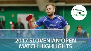 2017 Slovenian Open Highlights: Jon Persson vs Tomas Tregler (1/2)