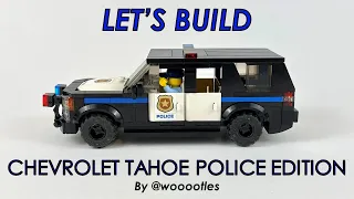 Let's Build! LEGO Chevrolet Tahoe Police Edition