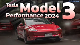 Review Tesla Model 3 Performance 2024 Thailand version